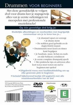Drummen Voor Beginners (Boek/CD/DVD/Boekje)