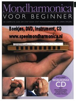 Mondharmonica Voor Beginners (Boek/CD/DVD en Mondharmonica)
