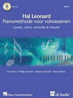 Hal Leonard Pianomethode Voor Volwassenen - Deel 1, Lessen, Solo&#039;s, Techniek &amp; Theorie (Boek/2 CD)