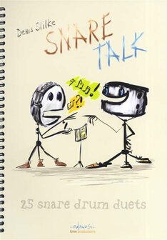 Denis Stilke: Snare Talk - 25 Snare Drum Duets (Book)