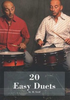 Hudson Music: Al. Graf - 20 Easy Duets - Snare Drum (Book/CD)