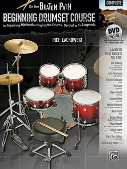 On The Beaten Path - Beginning Drumset Course Complete, Part 1, 2 and 3  (Book/CD/DVD)