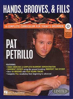 Pat Petrillo: Hands Grooves And Fills (Book/DVD/CD)