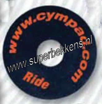 Cympad Ride Optimizer, Bekkenviltjes zonder dempend effect, zwart, 40x18mm (2 stuks)