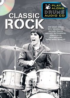 Play Along Drums Audio CD: Classic Rock (CD/Boekje)