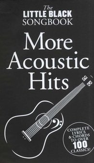 The Little Black Songbook: More Acoustic Hits (Akkoorden Boek) (19x12cm)