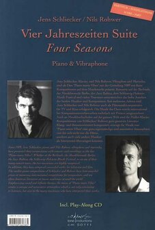 Jens Schliecker/Nils Rohwer: Four Seasons Suite - Vibraphone/Piano (Book/CD)