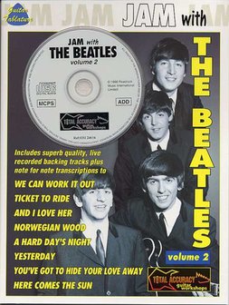 Jam With The Beatles Vol. 1 (Book/CD)