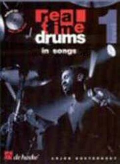 Real Time Drums 1 In Songs (Level 1) (Boek/CD)