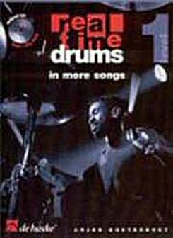 Real Time Drums 1 In More Songs (Level 1) (Boek/CD)