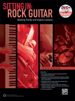 Sitting In Rock Guitar (Book/DVD)