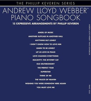 Andrew Lloyd Webber Piano Songbook - Phillip Keveren (Boek)