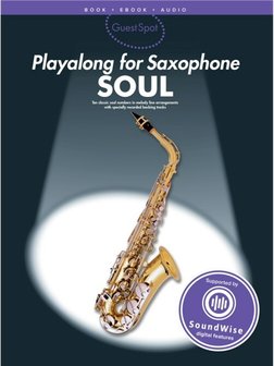 Playalong For Saxophone - Soul (Guest Spot) (Boek/Online Audio)