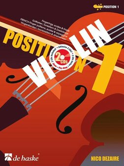 Violin Position 1 - Nico Dezaire (Boek/CD)