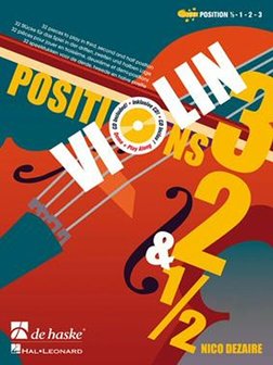 Violin Positions 3, 2 &amp; 1/2 (Boek/CD)