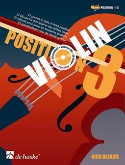 Violin Position 3 - Nico Dezaire (Boek/CD)