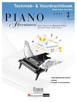 Piano Adventures: Techniek- &amp; Voordrachtboek 3 (Boek)