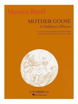 Maurice Ravel: Mother Goose - Five Children&#039;s Pieces (Book)