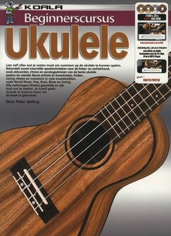 Beginnerscursus Ukulele (Boek/CD/2 DVD/DVD-Rom)