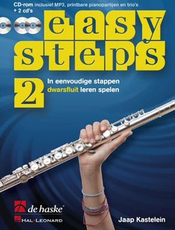 Easy Steps 2 - Dwarsfluit (Boek/2 CD/CD-Rom)