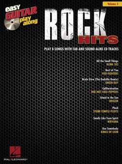 Easy Guitar Play-Along Volume 3: Rock Hits (Book/CD)