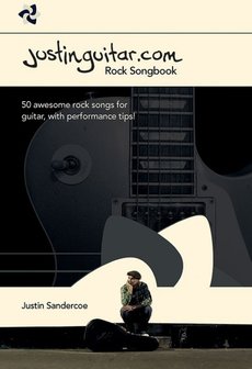 The Justinguitar.com Rock Songbook (Book, 17x25cm)