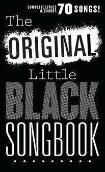 The Little Black Songbook: The Original Little Black Songbook  (Akkoorden Boek) (19x12cm)
