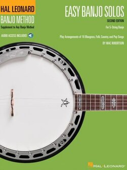 Easy Banjo Solos - 2nd Edition, For 5-String Banjo (Book/Online Audio)