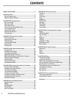 Drumset Style Resource (Book/CD)