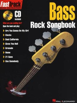 FastTrack Bass Rock Songbook (Book/CD)