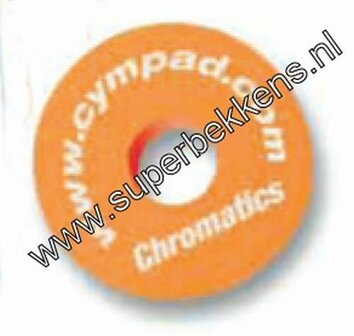Cympad Chromatics Bekkenviltje zonder dempend effect, oranje, 40x15mm (1 stuks)
