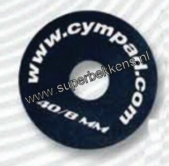 Cympad Optimizer Bekkenviltjes zonder dempend effect, zwart, 40x8mm (5 stuks)