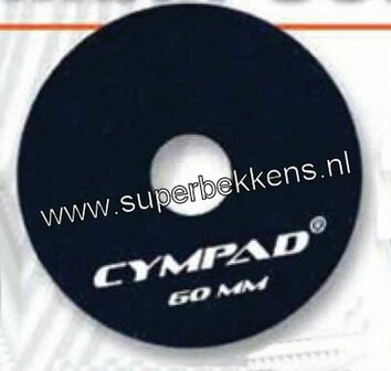 Cympad Moderator 60mm, geluiddempend bekkenviltje, zwart, 60x15mm (1 stuks)