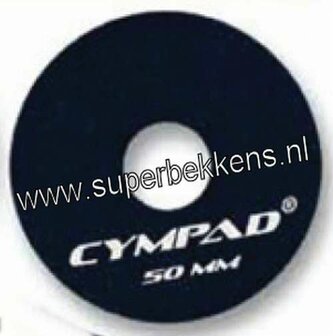 Cympad Moderator 50mm, geluiddempend bekkenviltje, zwart 50x15mm (1 stuks)
