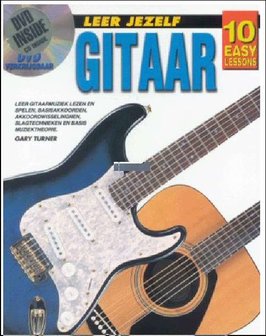 Leer Jezelf Gitaar, 10 eenvoudige lessen (Boek/CD/DVD)