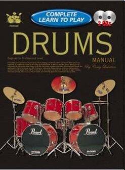 Progressive Complete Learn To Play Drums Manual (Book/2 CD)