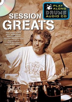 Play Along Drums Audio CD: Session Greats (CD/Boekje)