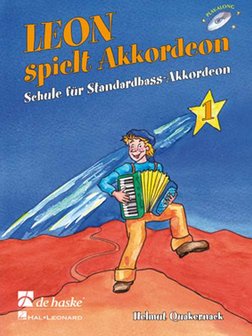 Leon Spielt Akkordeon 1 - Standaardbassen (Boek/CD)
