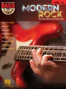 Bass Play-Along Volume 14: Modern Rock (Book/CD)