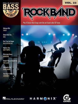 Bass Play-Along Volume 22: Rock Band (Book/CD)