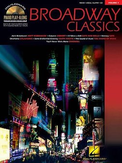 Hal Leonard Piano Play-Along Volume 4: Broadway Classics (Boek/CD)