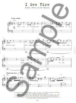 Easy Piano - The Best Of Ed Sheeran (Boek)