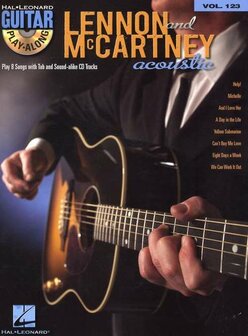 Guitar Play-Along Volume 123: Lennon &amp; McCartney Acoustic (Book/CD)