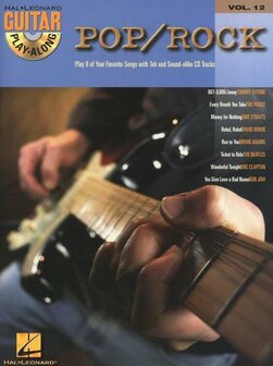 Guitar Play-Along Volume 12 - Pop/Rock (Book/CD)