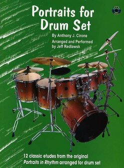 Portraits For Drum Set (Book/CD)