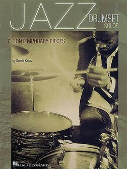 Jazz Drumset Solos: 7 Contemporary Pieces (Book)