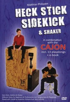 Matthias Philipzen: Heck Stick, Sidekick And Shaker - In Combination With The Cajon (DVD/E-book)