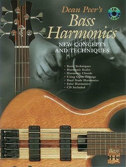 Dean Peers Bass Harmonics (Book/CD)