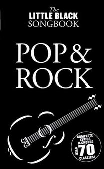 The Little Black Songbook: Pop And Rock Hits (Akkoorden Boek) (19x12cm)