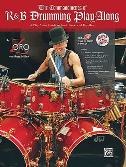 The Commandments of R&amp;B Drumming Play-Along (Book/CD)